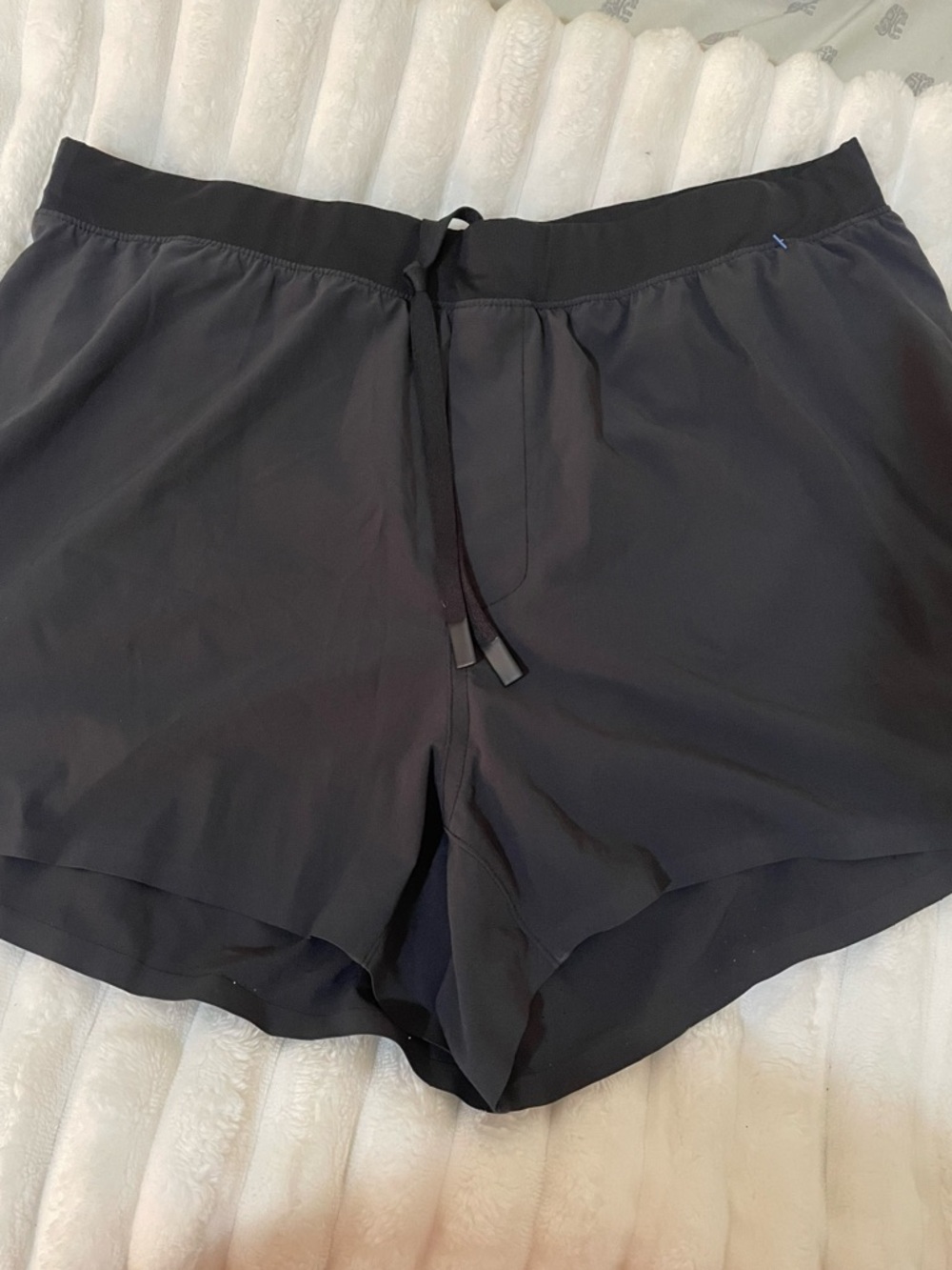 Ten thousand Men's Black Athletic Drawstring Shorts - Picture 3 of 12